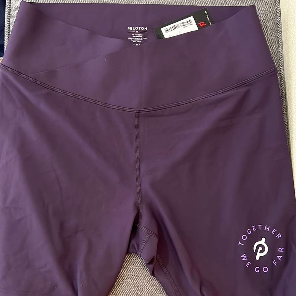 Peloton bike shorts, NWT